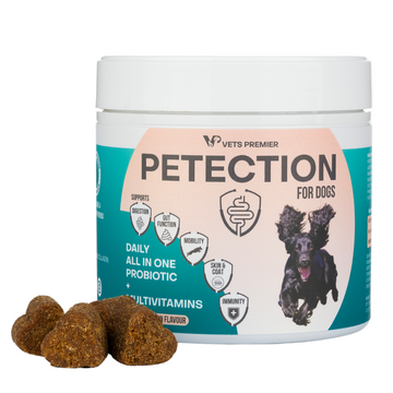 Petection for Dogs - Daily All in One Probiotic + Multivitamins (60 Chews)